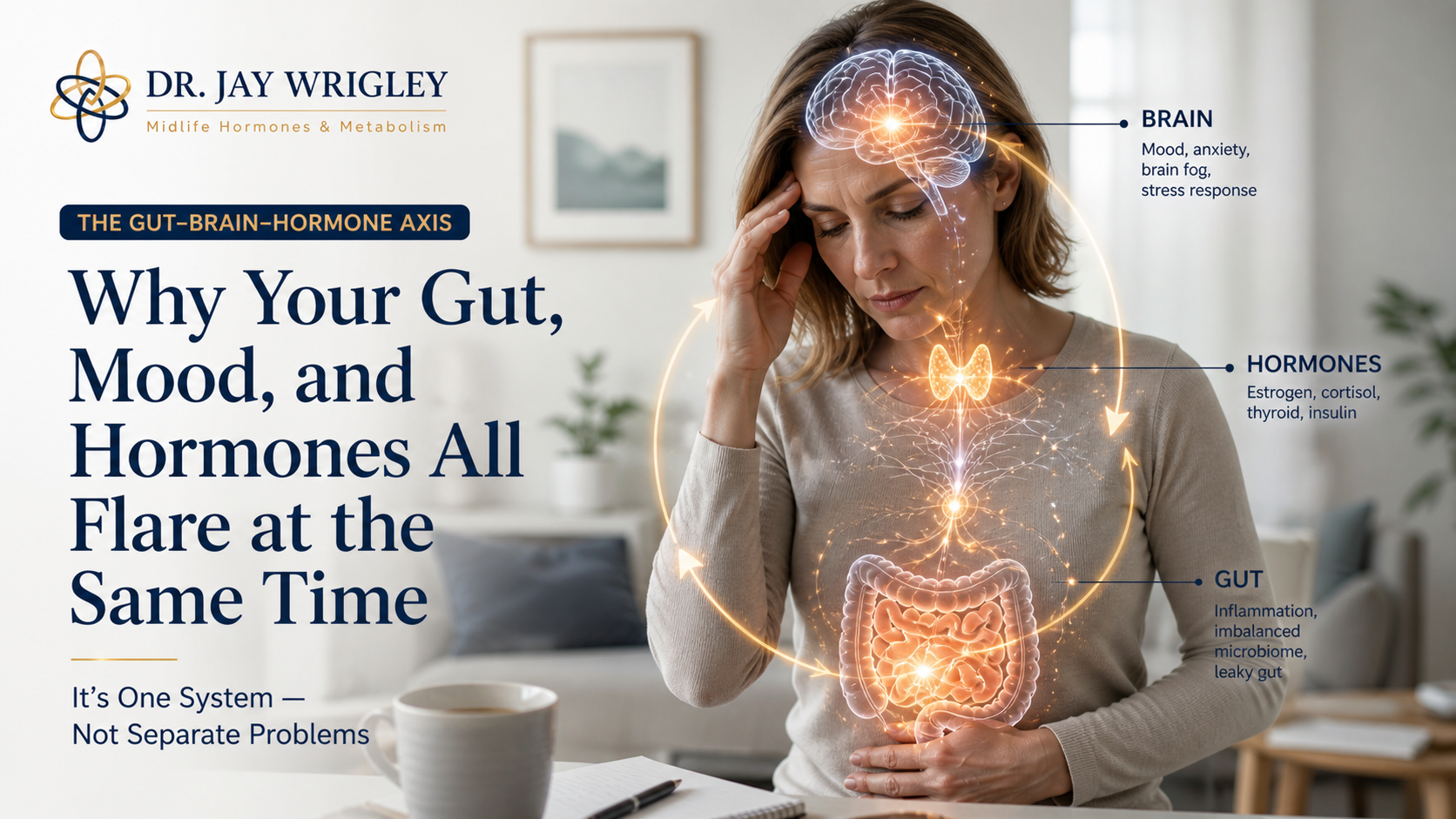Gut-Hormone Axis: Bloating, Anxiety & Weight Gain