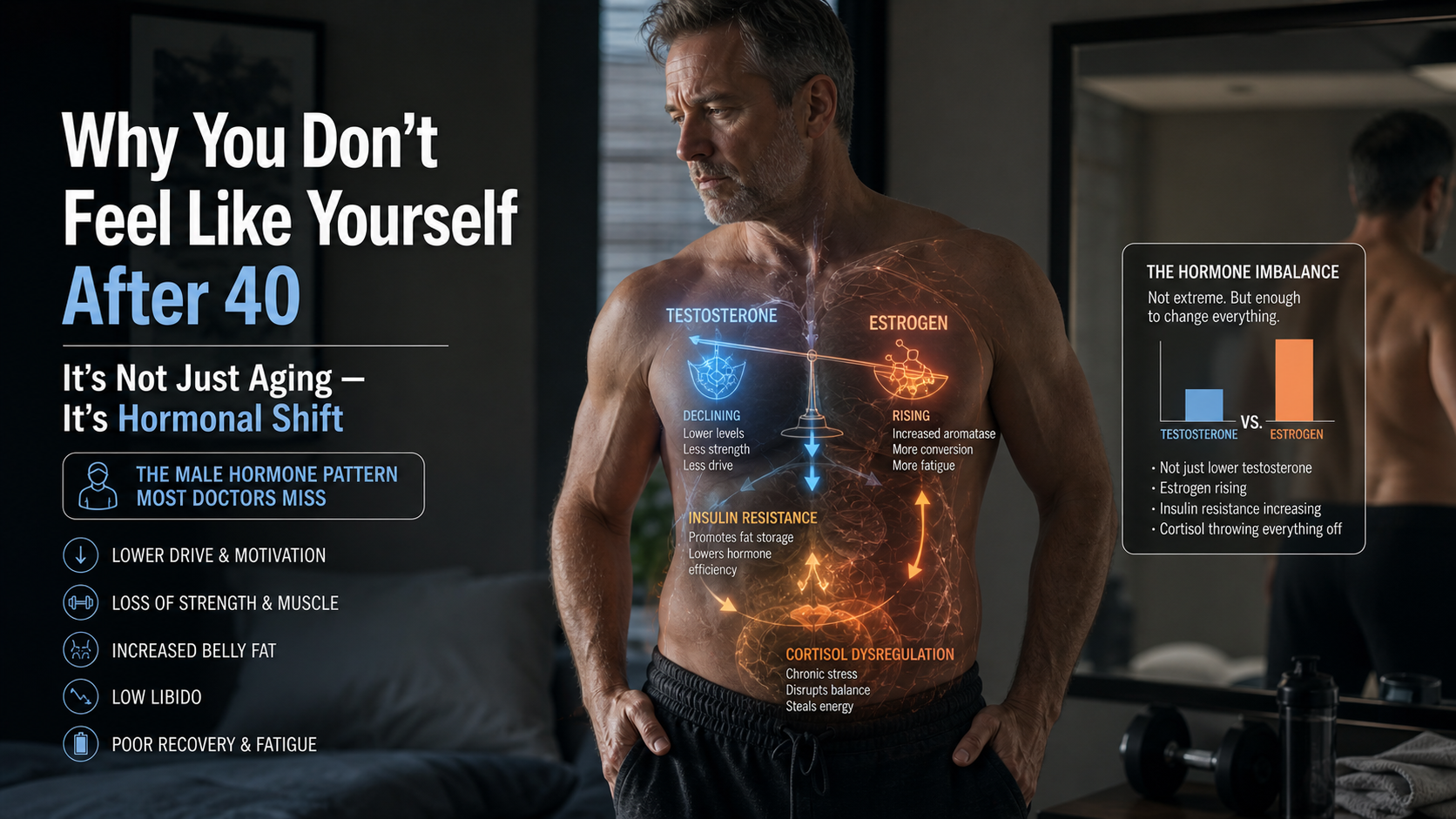 Andropause: Testosterone Decline Most Doctors Miss