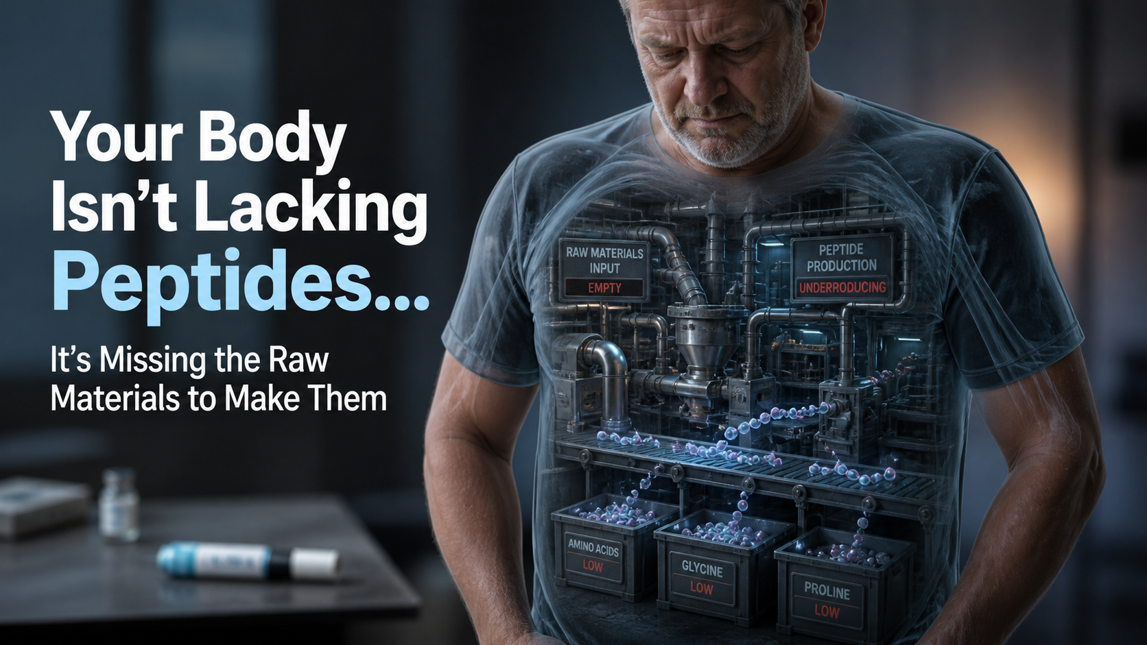 Peptides Are Everywhere Right Now — But Your Body Already Knows How to Make Them: The LCHPMF™ Way