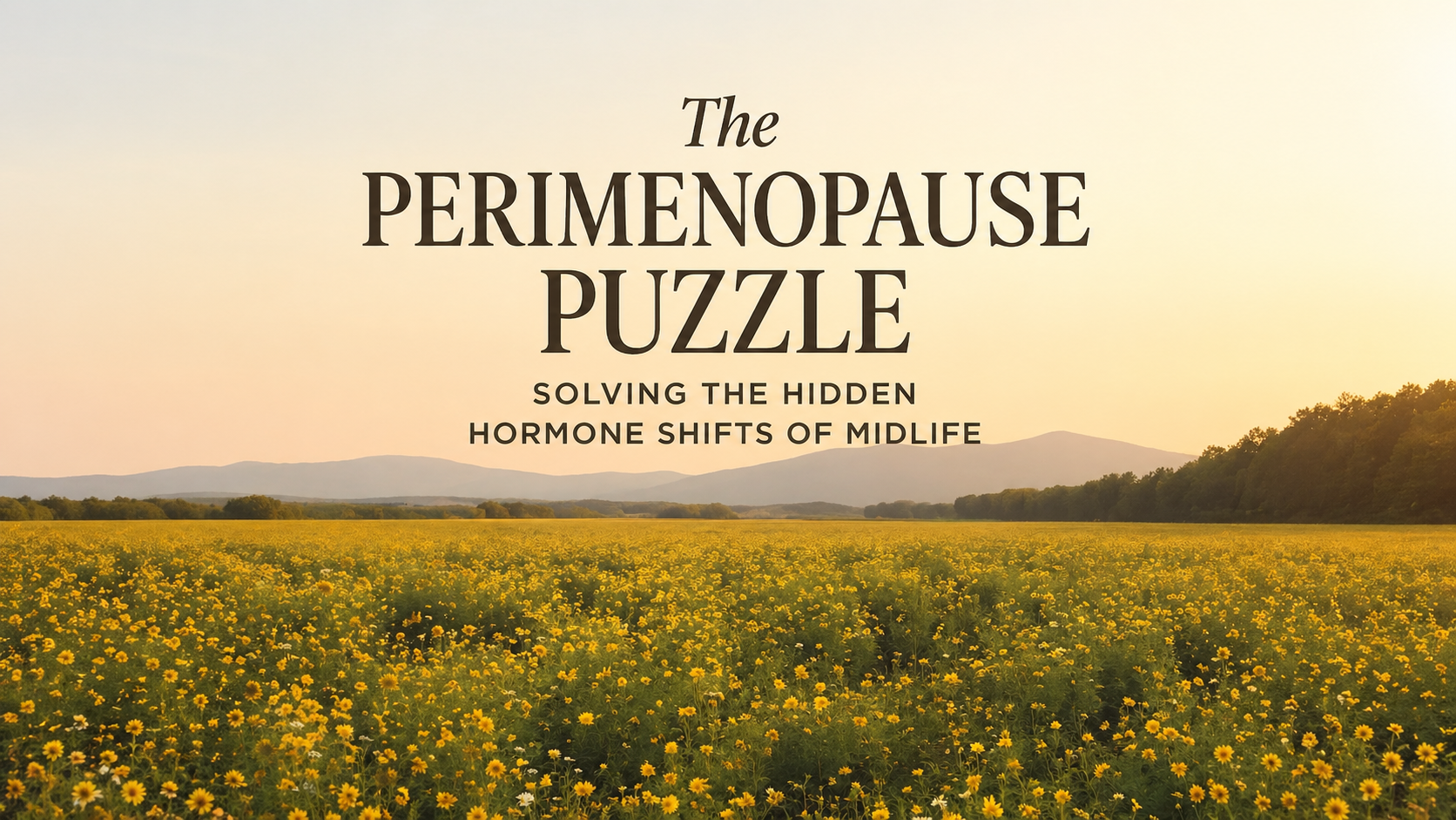 The Perimenopause Puzzle | Dr. Jay Wrigley, NMD