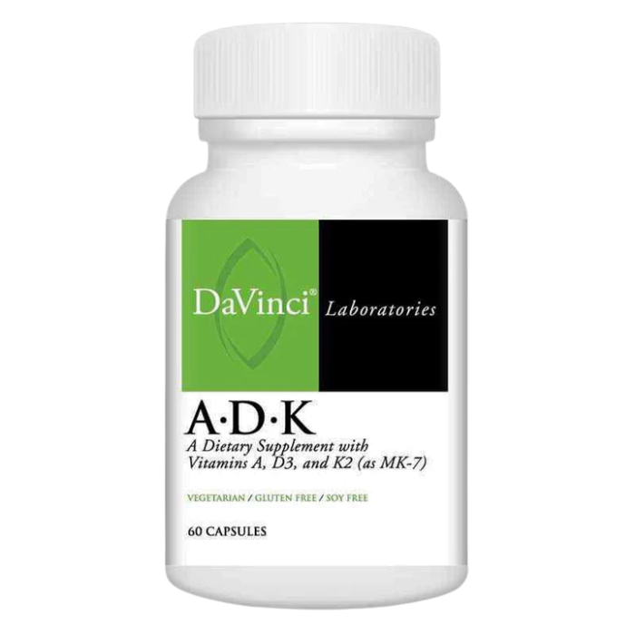 A•D•K — DaVinci Labs (60 Capsules) — Dr. Jay Wrigley Functional Medicine