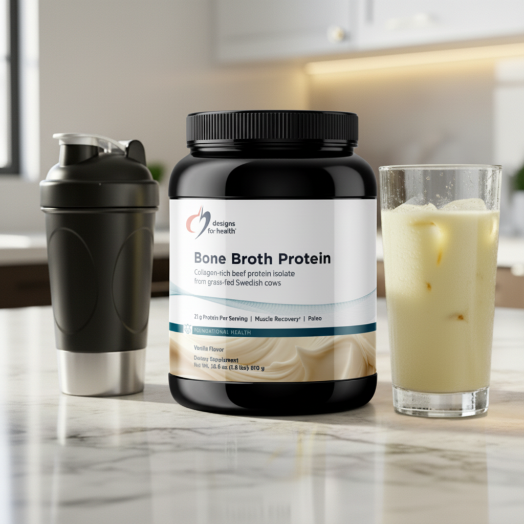 Bone Broth Protein — Vanilla (Designs for Health, 810g) — Dr. Jay Wrigley Functional Medicine
