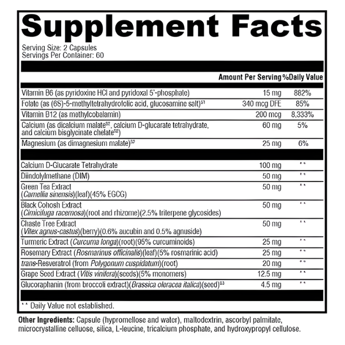 FemQuil® — XYMOGEN (120 Capsules) — Dr. Jay Wrigley Functional Medicine