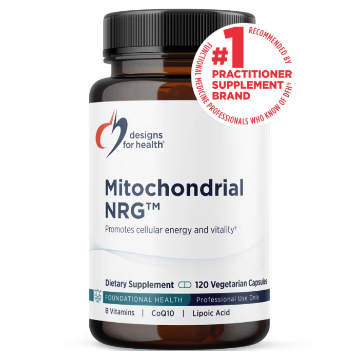 Mitochondrial NRG™ — Designs for Health (120 Capsules) — Dr. Jay Wrigley Functional Medicine