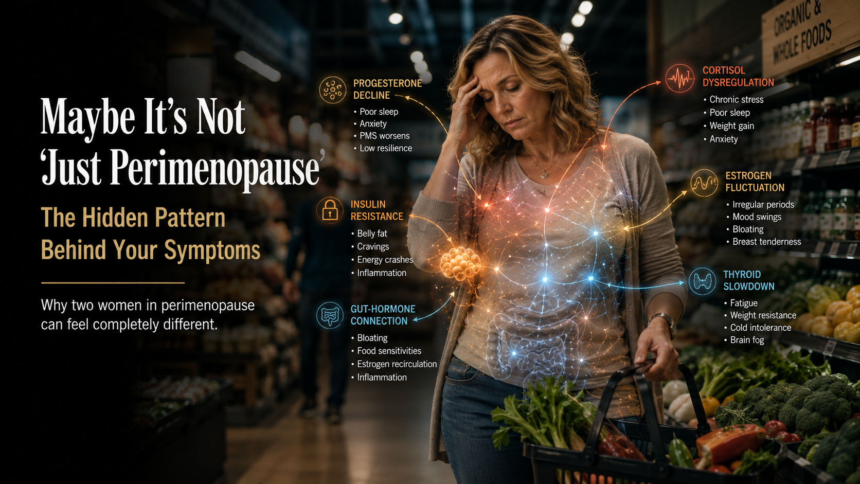 Perimenopause Symptoms vs. Metabolic Pattern: Why the Distinction Changes the Approach