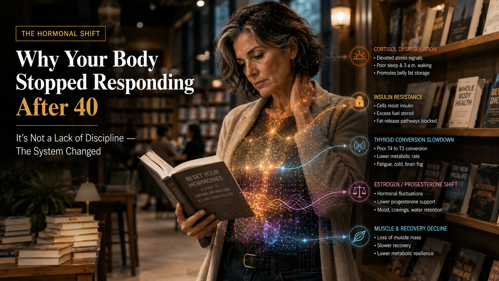 Why Your Body Stops Responding After 40