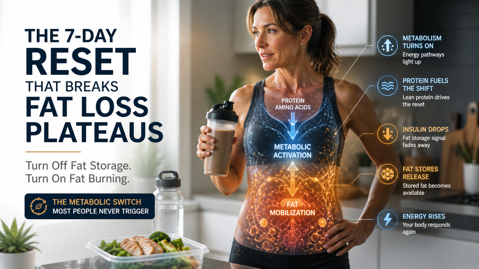 7-Day Protein Reset: Break Stubborn Weight Plateaus