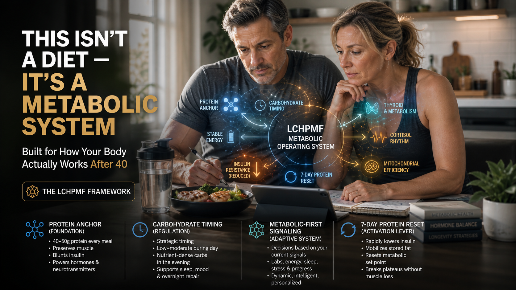 LCHPMF Framework: The Science Behind Midlife Fat Loss