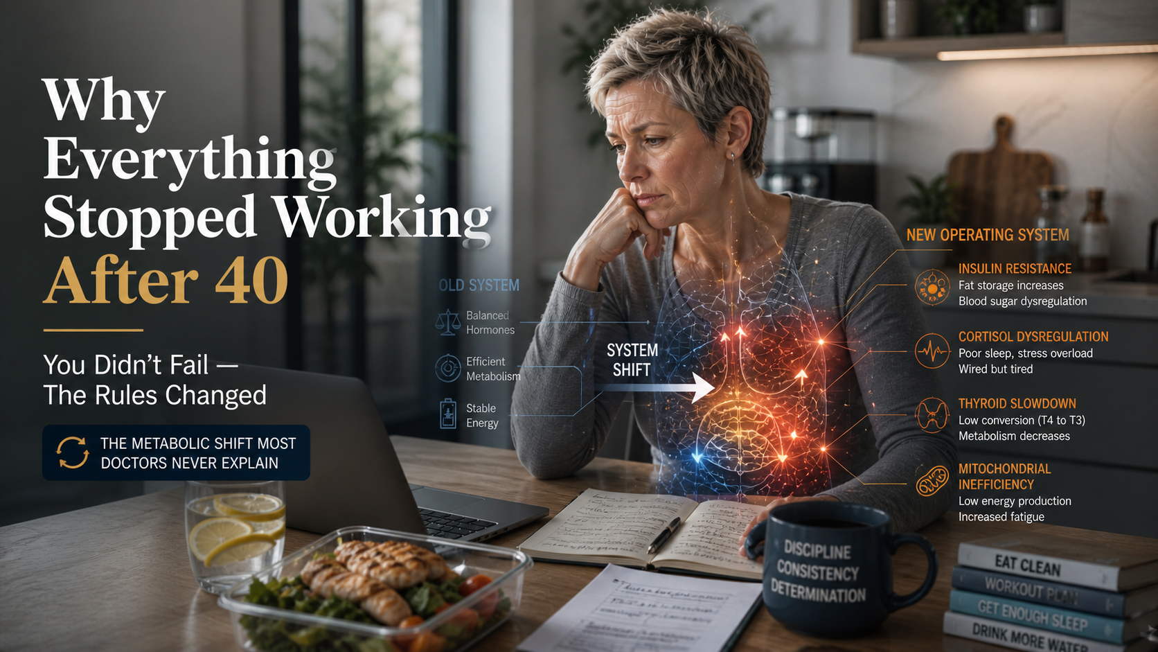LCHPMF Complete Guide: The Midlife Metabolic Framework