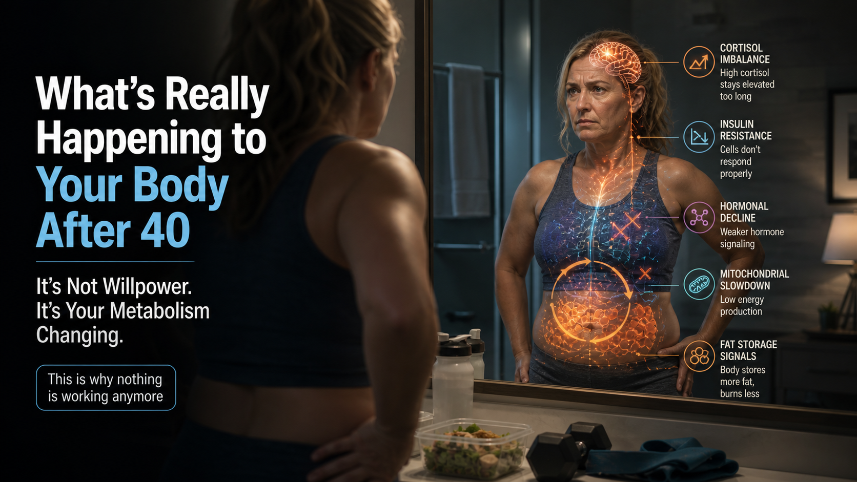 Midlife Body Changes After 40: Why Nothing Works