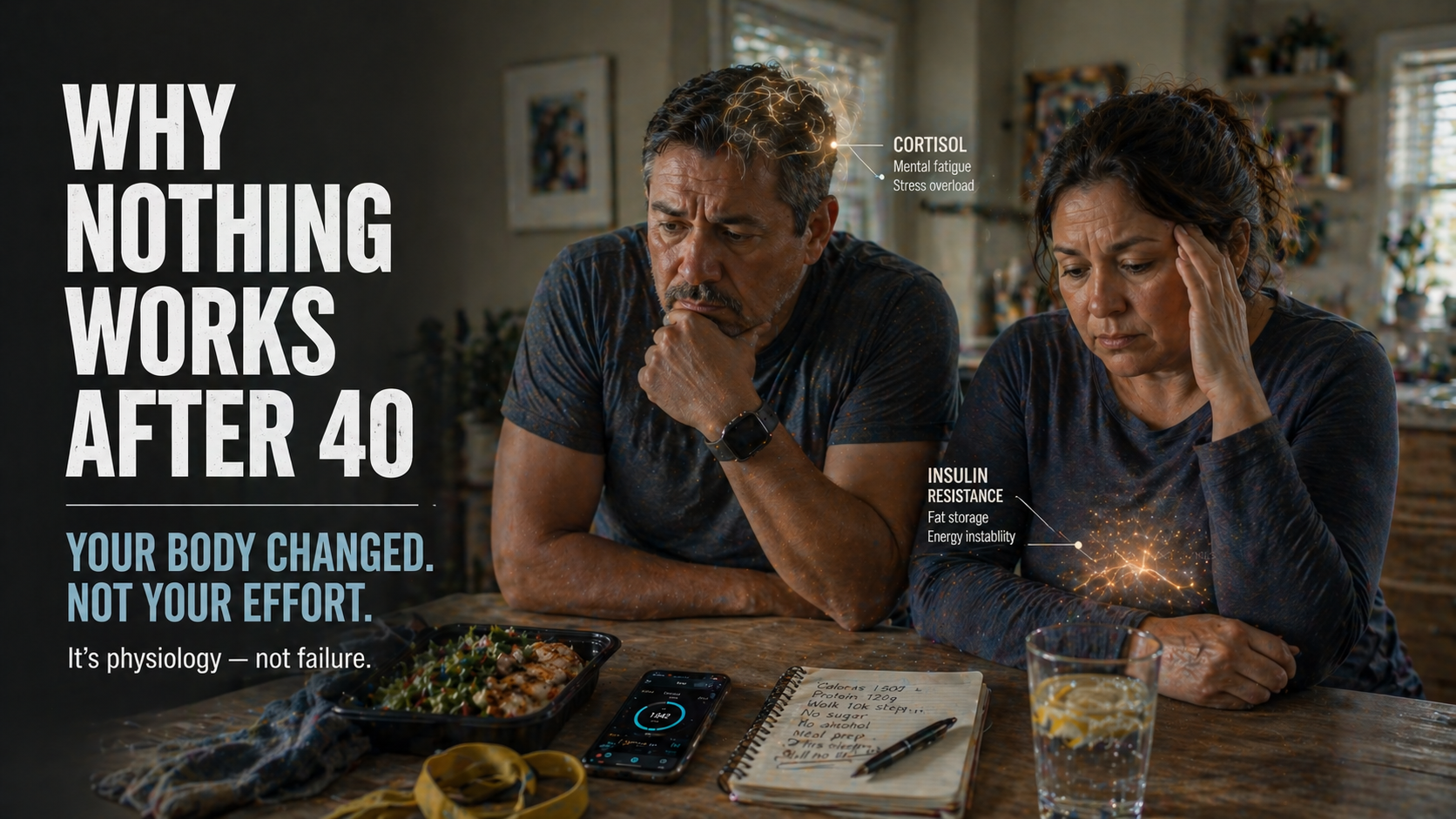 Why Nothing Works After 40: The Real Reasons Your Body Changed