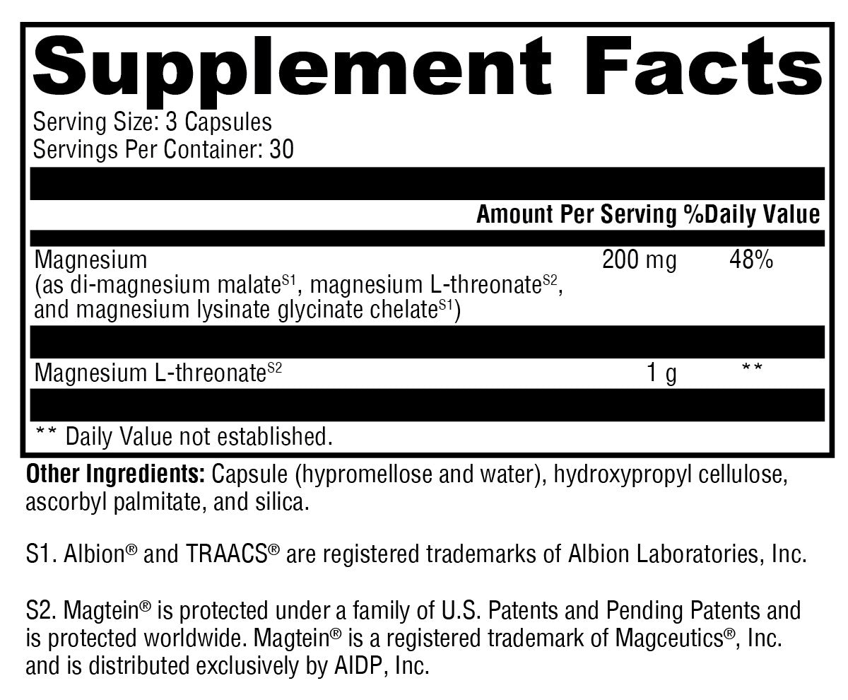 OptiMag® Neuro 90 Capsules — Dr. Jay Wrigley Functional Medicine