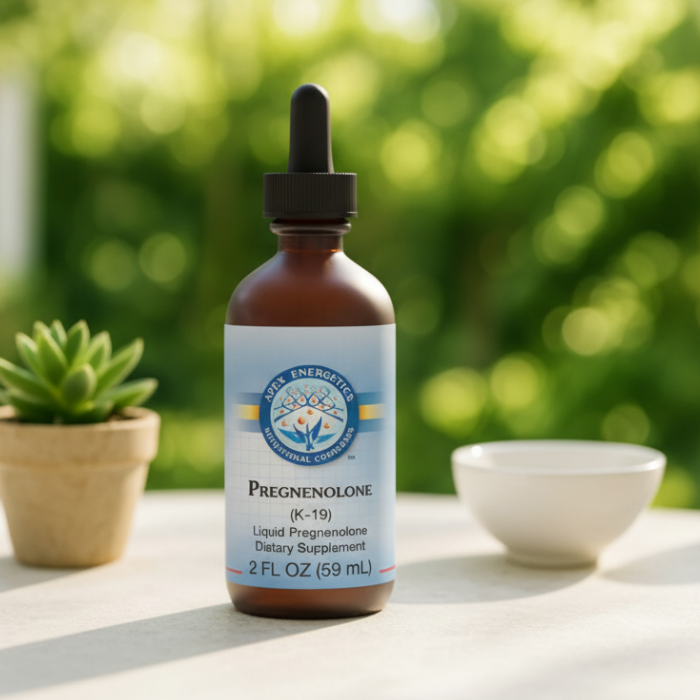 Pregnenolone Liquid — Apex Energetics (K-19, 2 fl oz) — Dr. Jay Wrigley Functional Medicine