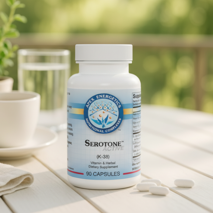 Serotone Active — Apex Energetics (K-38, 90 Capsules) — Dr. Jay Wrigley Functional Medicine